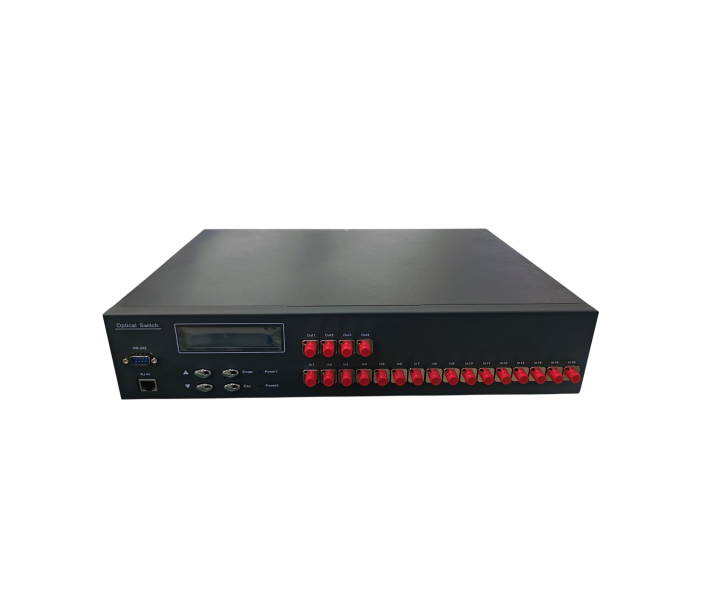 2U Rack-Mounted 8-Group 1X6 Optical Switch